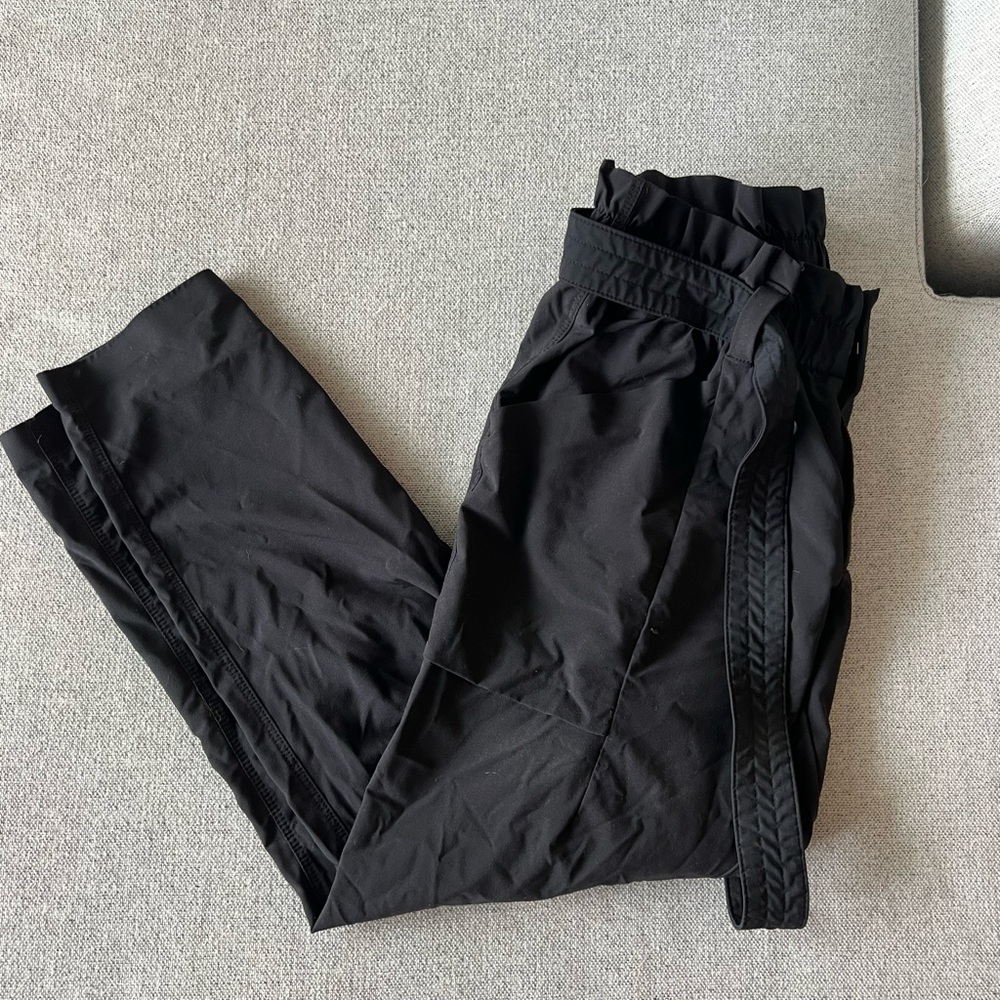 Athleta High Waisted Tie Pants